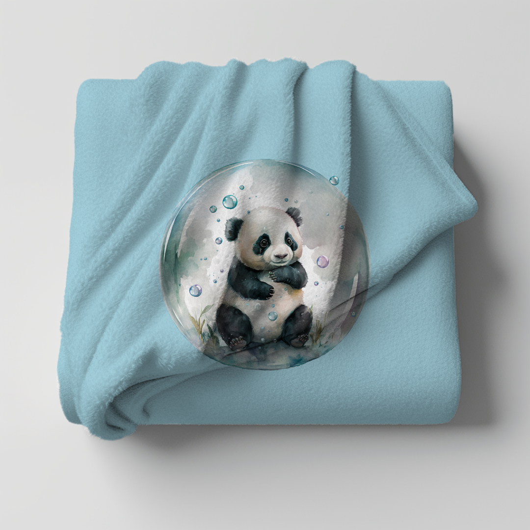 Panda in Blase Panel