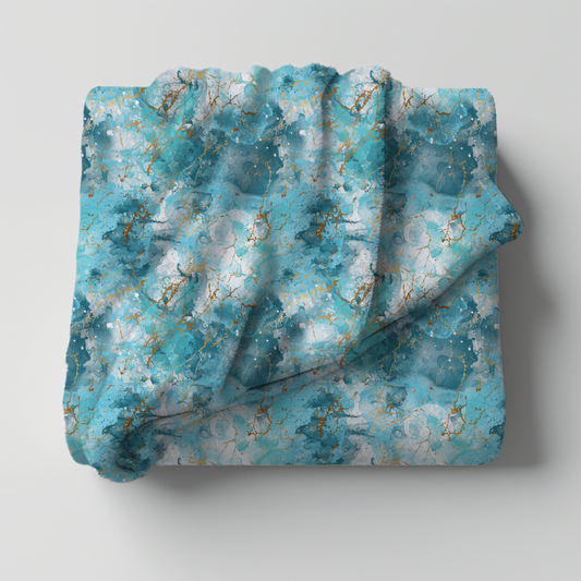 Rainbow Marble - hellblau