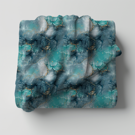 Rainbow Marble - blaugrau