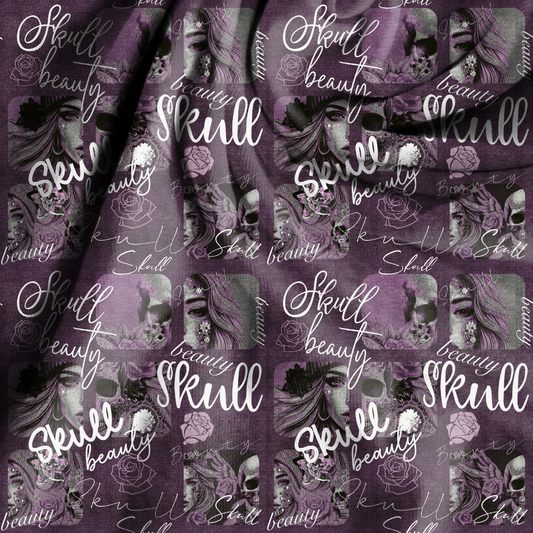 Beautyskull denim lila