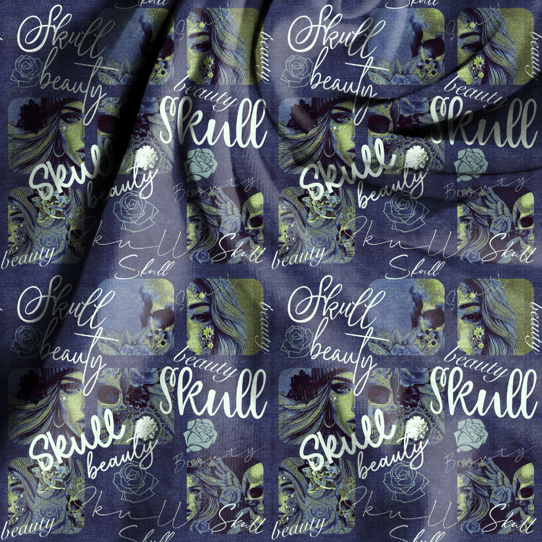 Beautyskull denim blau