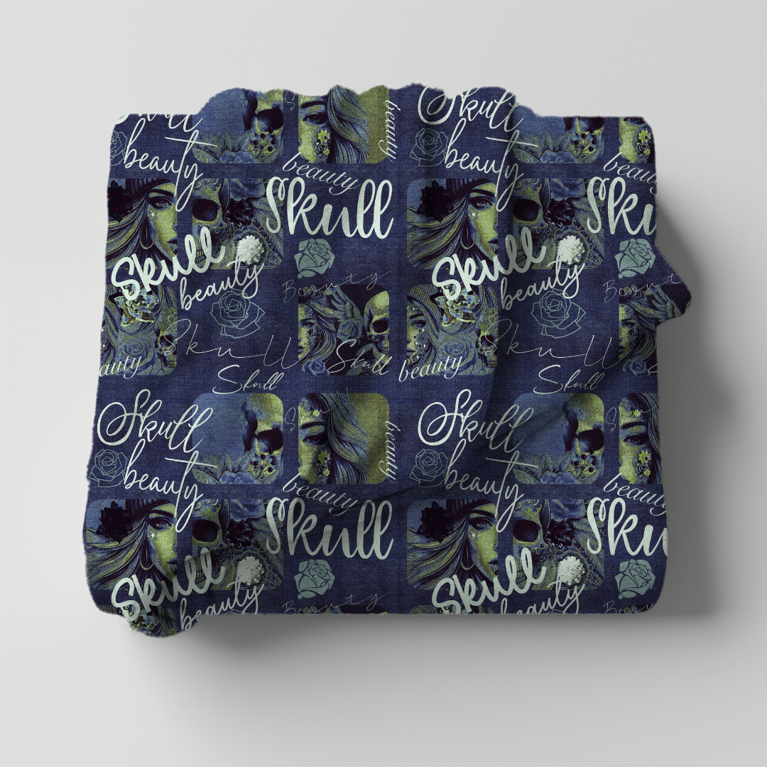 Beautyskull denim blau