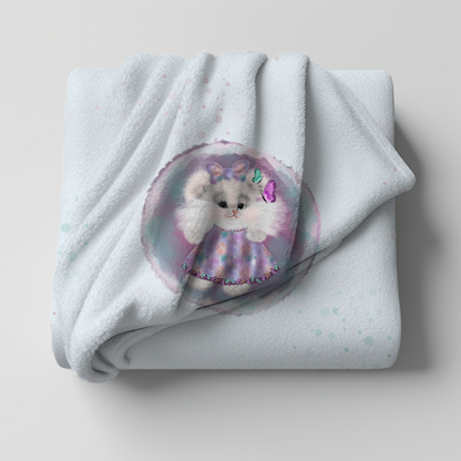 Katzenmaus Mädchen Panel