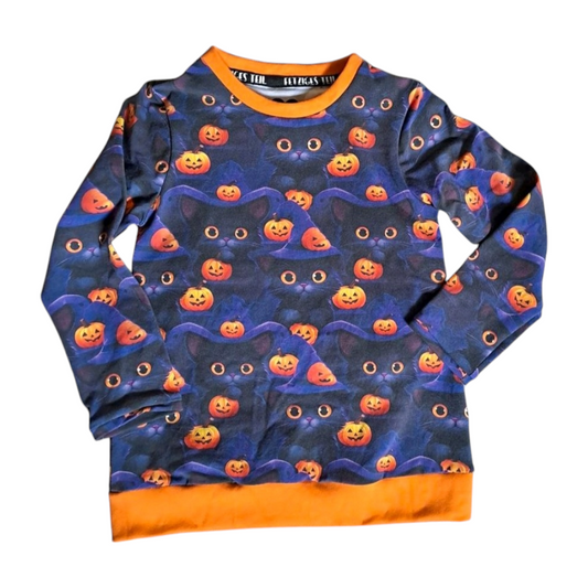 Sweater Katzen Halloween