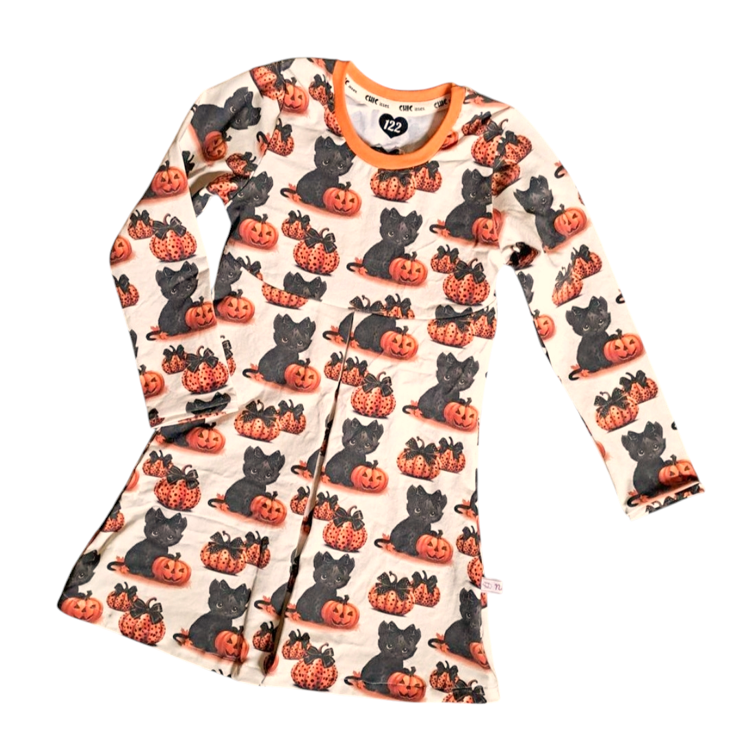 Kleid Katzen Größe 122