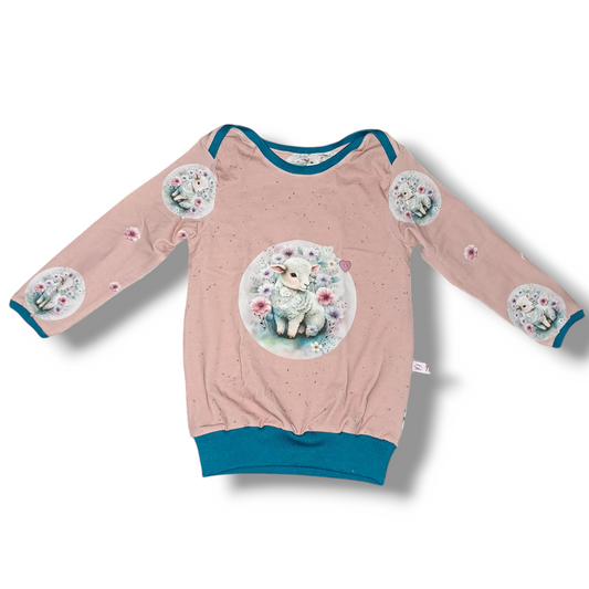 Babypulli Peach Größe 86