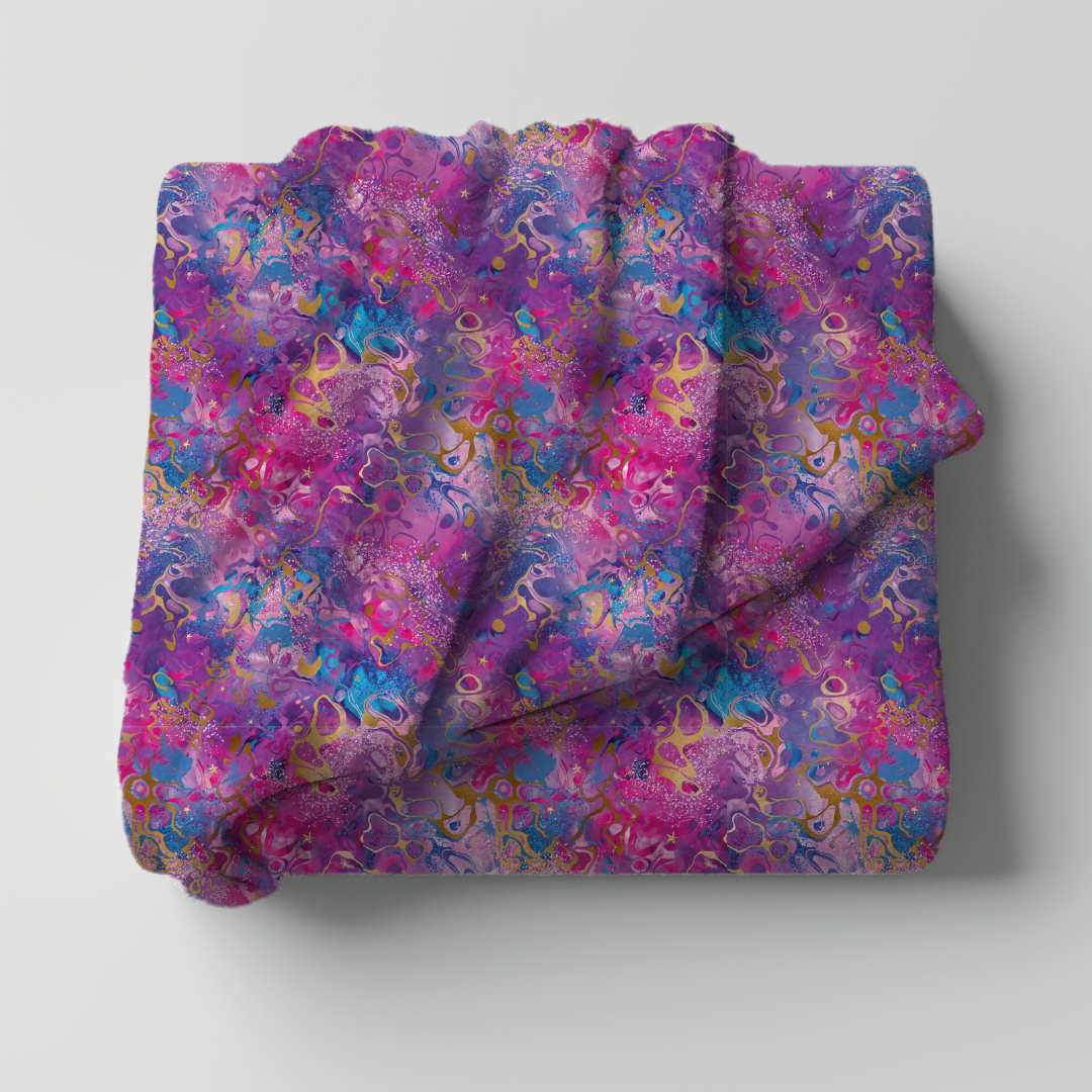 Rainbow Marble - lila Mix