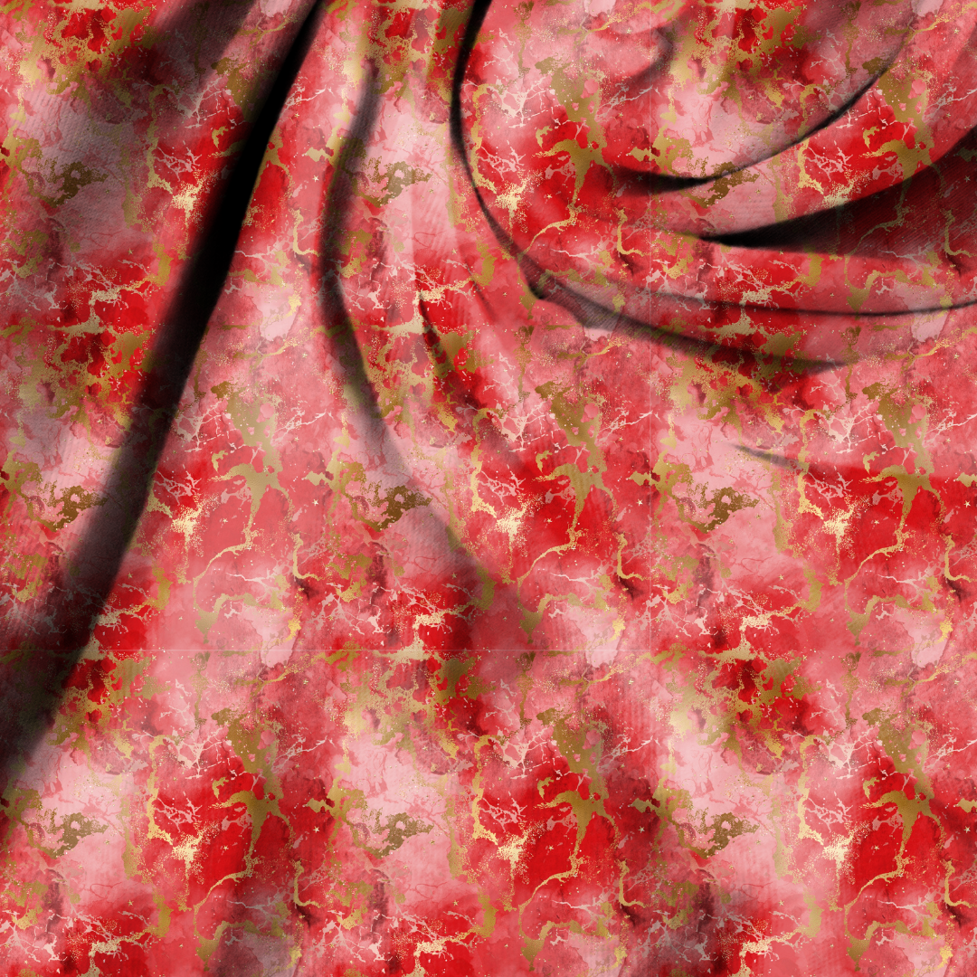 Rainbow Marble - rot