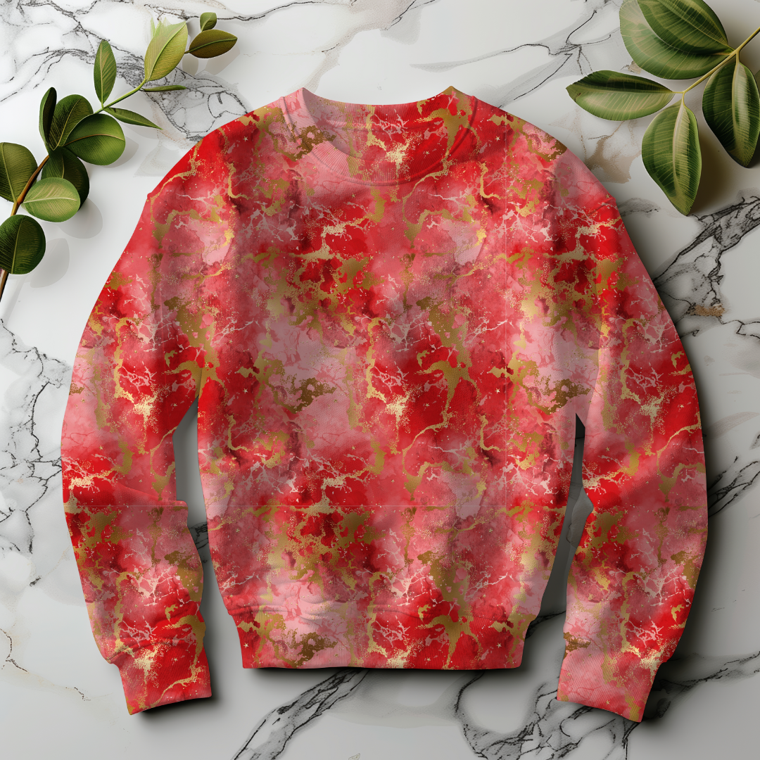 Rainbow Marble - rot