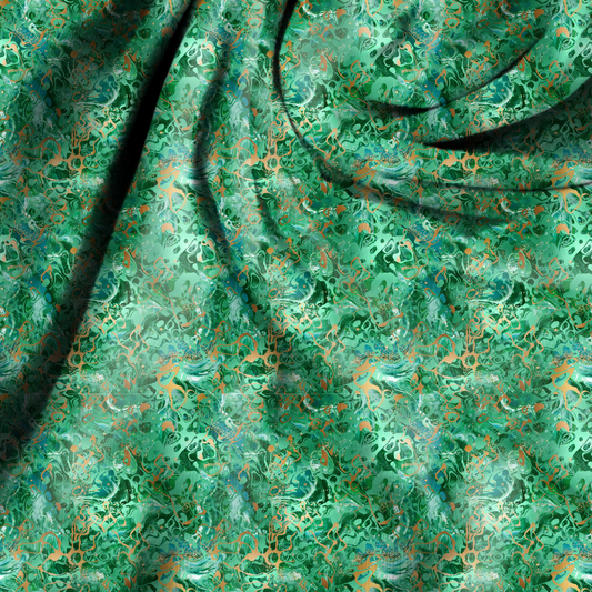 Rainbow Marble - grün