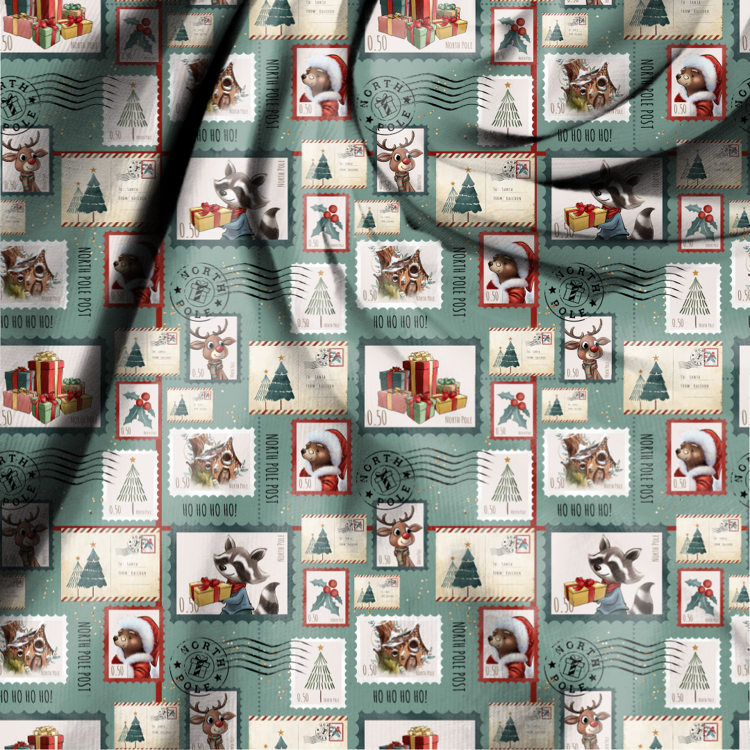 Weihnachtsbriefe grün